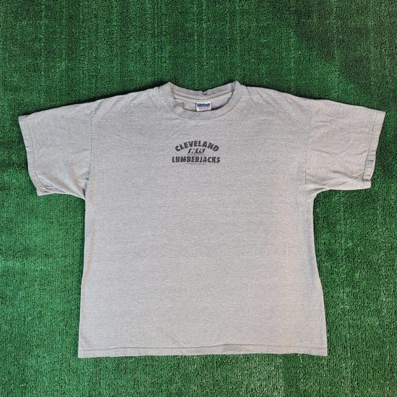 Vintage 90s CLEVELAND LUMBERJACKS T-Shirt XL IHL Hockey 1999 - Picture 2 of 7